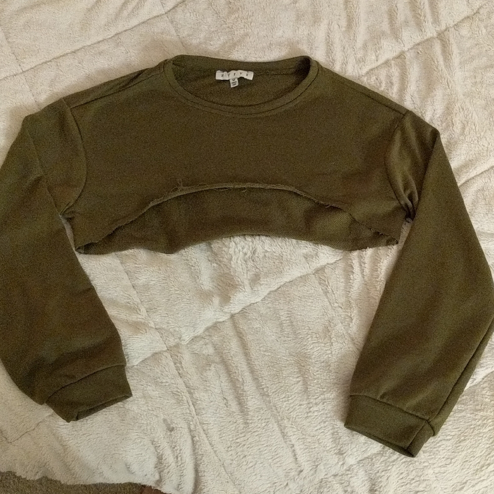 HYFVE Shrug Cropped Sweater (M)